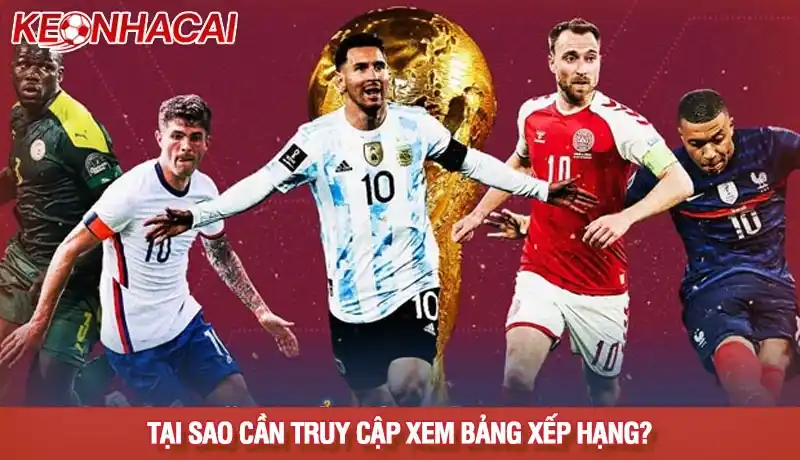 Tại sao cần truy cập bảng xếp hạng bóng đá tại Kèo nhà cái?